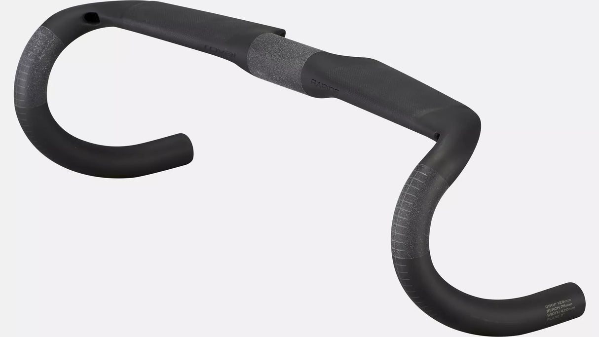 Specialized Roval Rapide Handlebars BLK/CHAR 31.8X 38CM