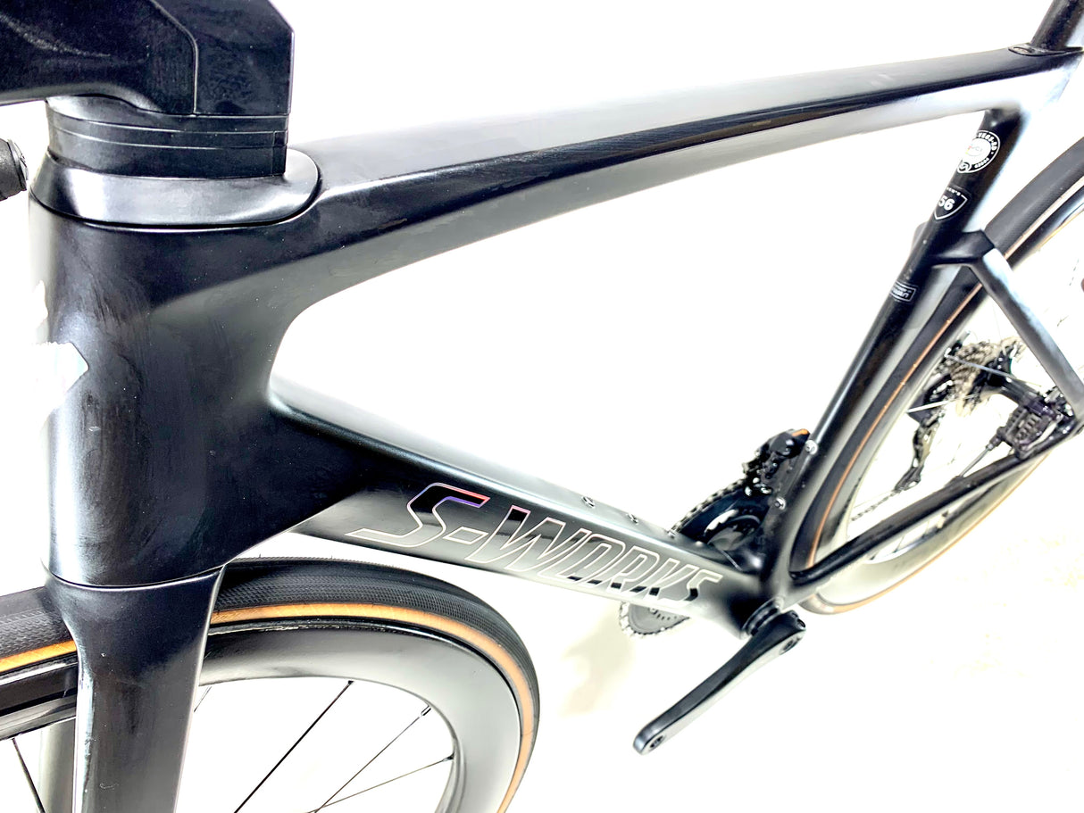 2019 Specialized S-Works Venge Disc Ultegra Di2 Roval Carbon Wheels Size: 56cm (Preowned)