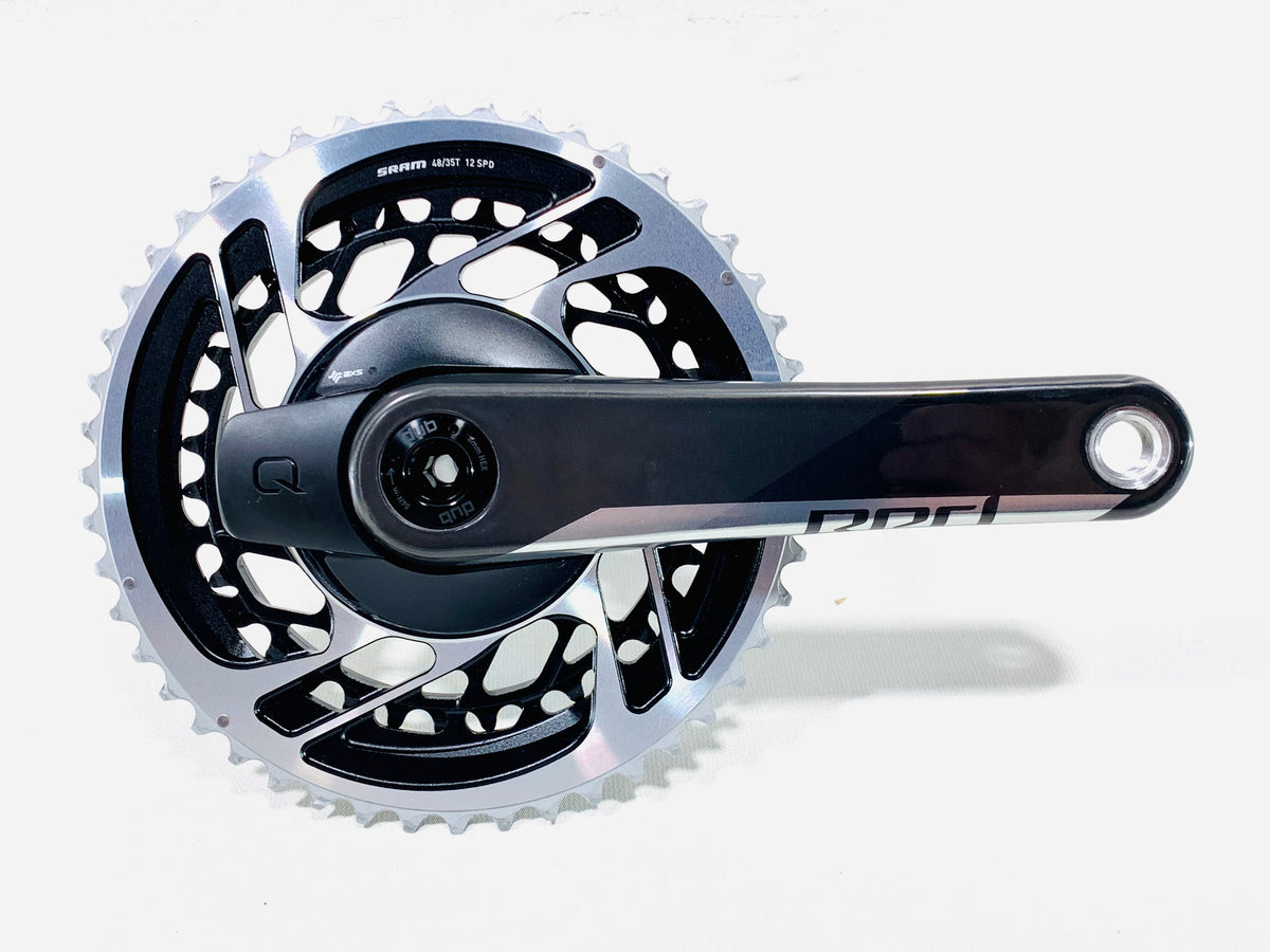 SRAM RED D1 AXS Quarq Power Meter Crankset 48/35t Chainrings 172.5mm DUB