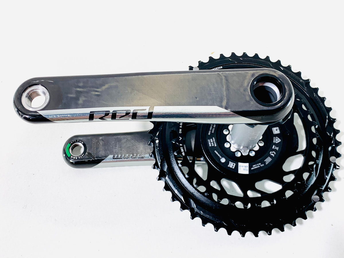 SRAM RED D1 AXS Quarq Power Meter Crankset 48/35t Chainrings 172.5mm DUB