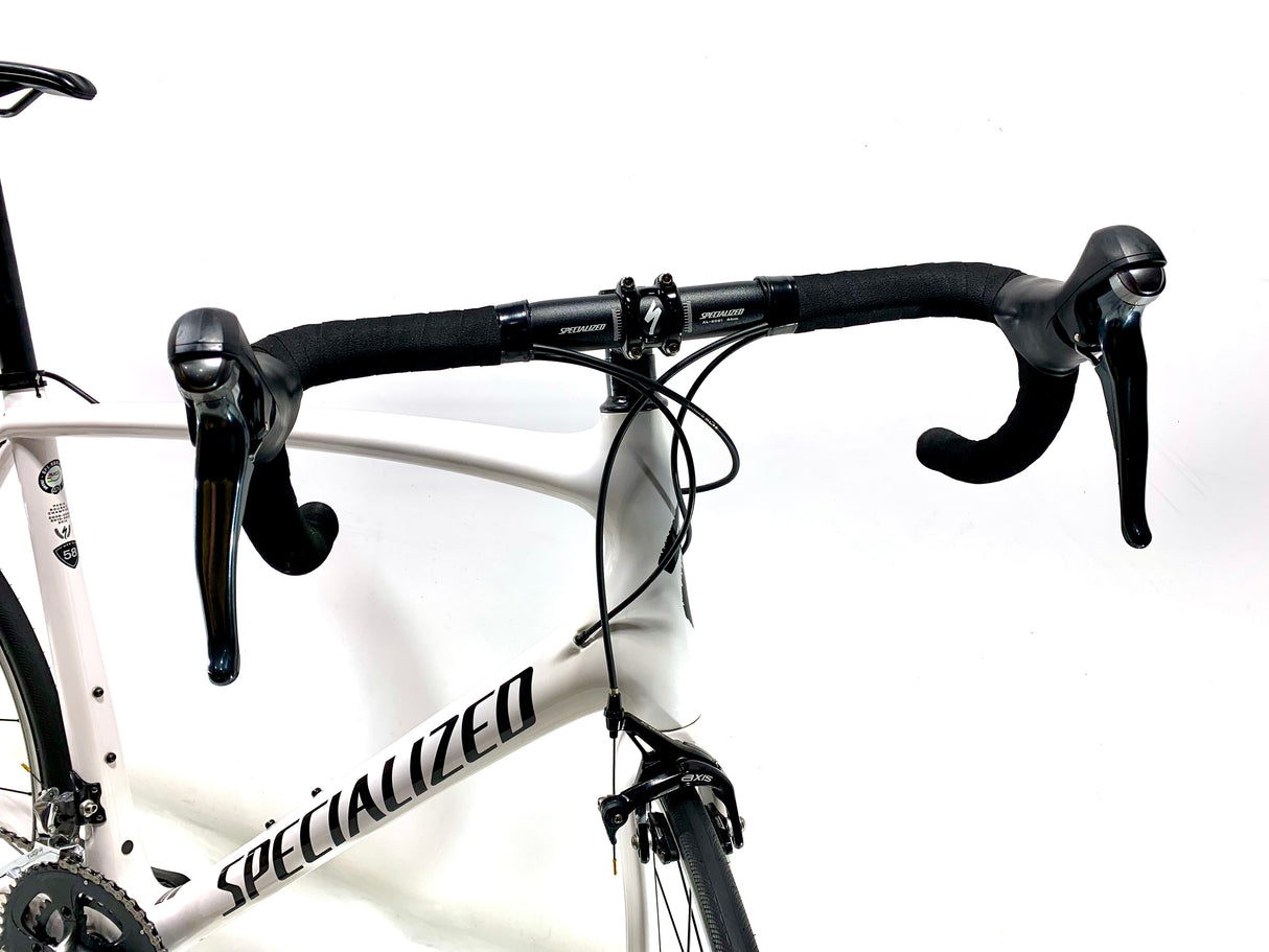 2017 Specialized Roubaix Carbon Shimano Tiagra 10-Speed Size: 58cm (Preowned)