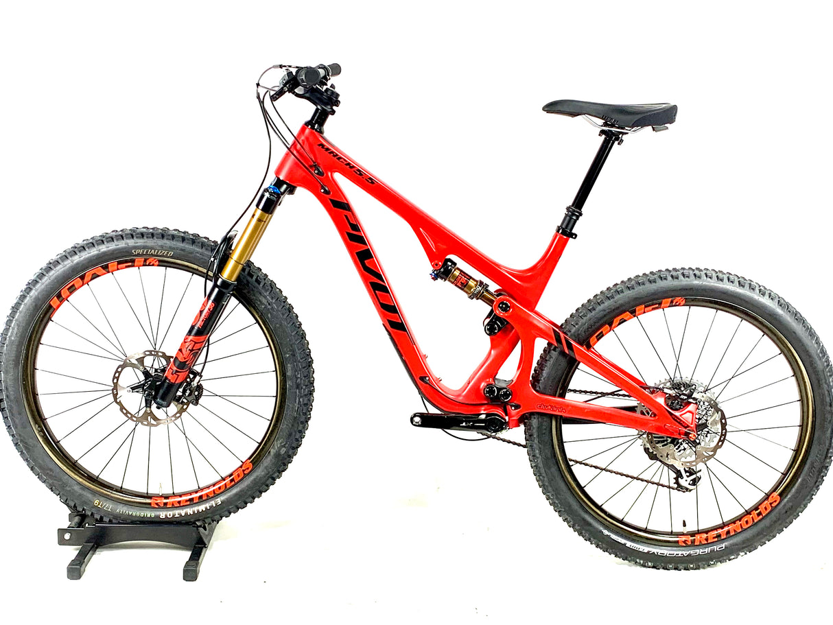 2018 Pivot Mach 5.5 Carbon 27.5 XX1 Eagle 12 Speed Reynolds Carbon Wheels Size: Large