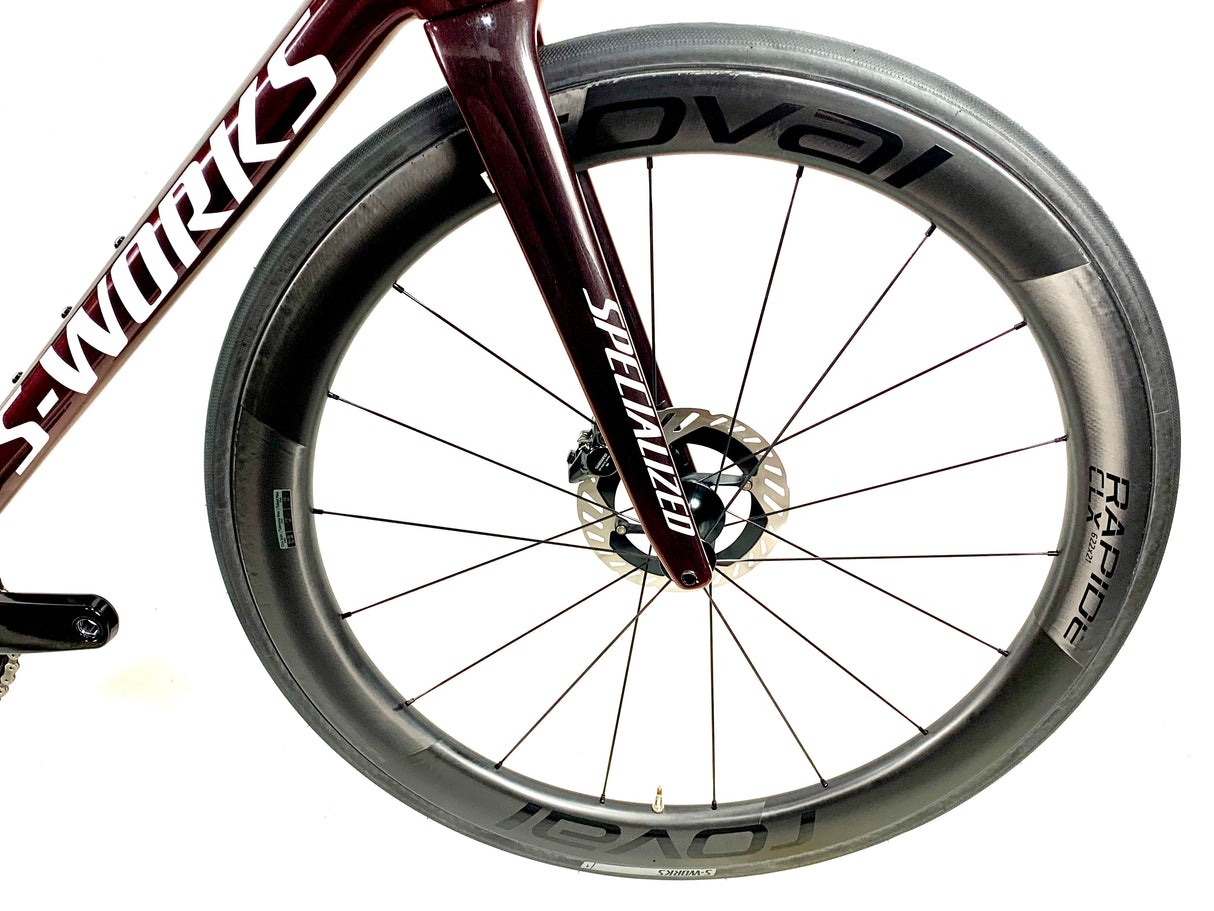 NEW 2025 Specialized S-Works Tarmac SL8 Dura Ace 2X12 Roval Carbon Wheels Size: 52cm