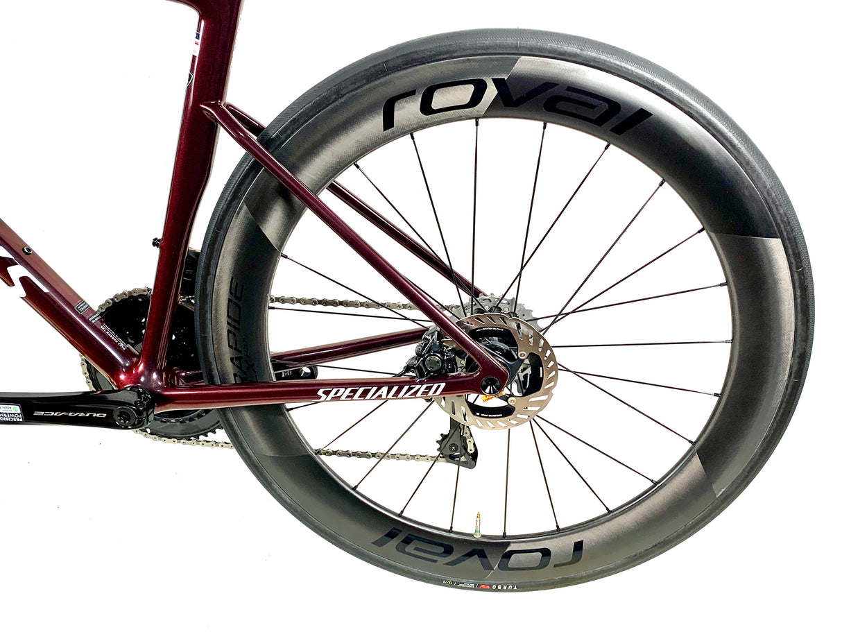 NEW 2025 Specialized S-Works Tarmac SL8 Dura Ace 2X12 Roval Carbon Wheels Size: 52cm