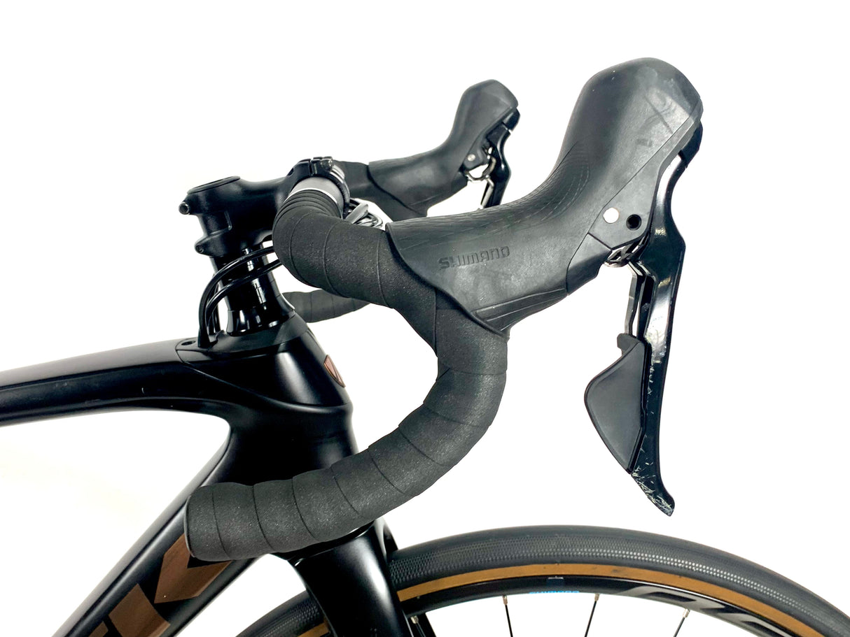 2021 Trek Domane SL 5 Disc Carbon Shimano 105 11 Speed Shimano Wheels Size: 52cm