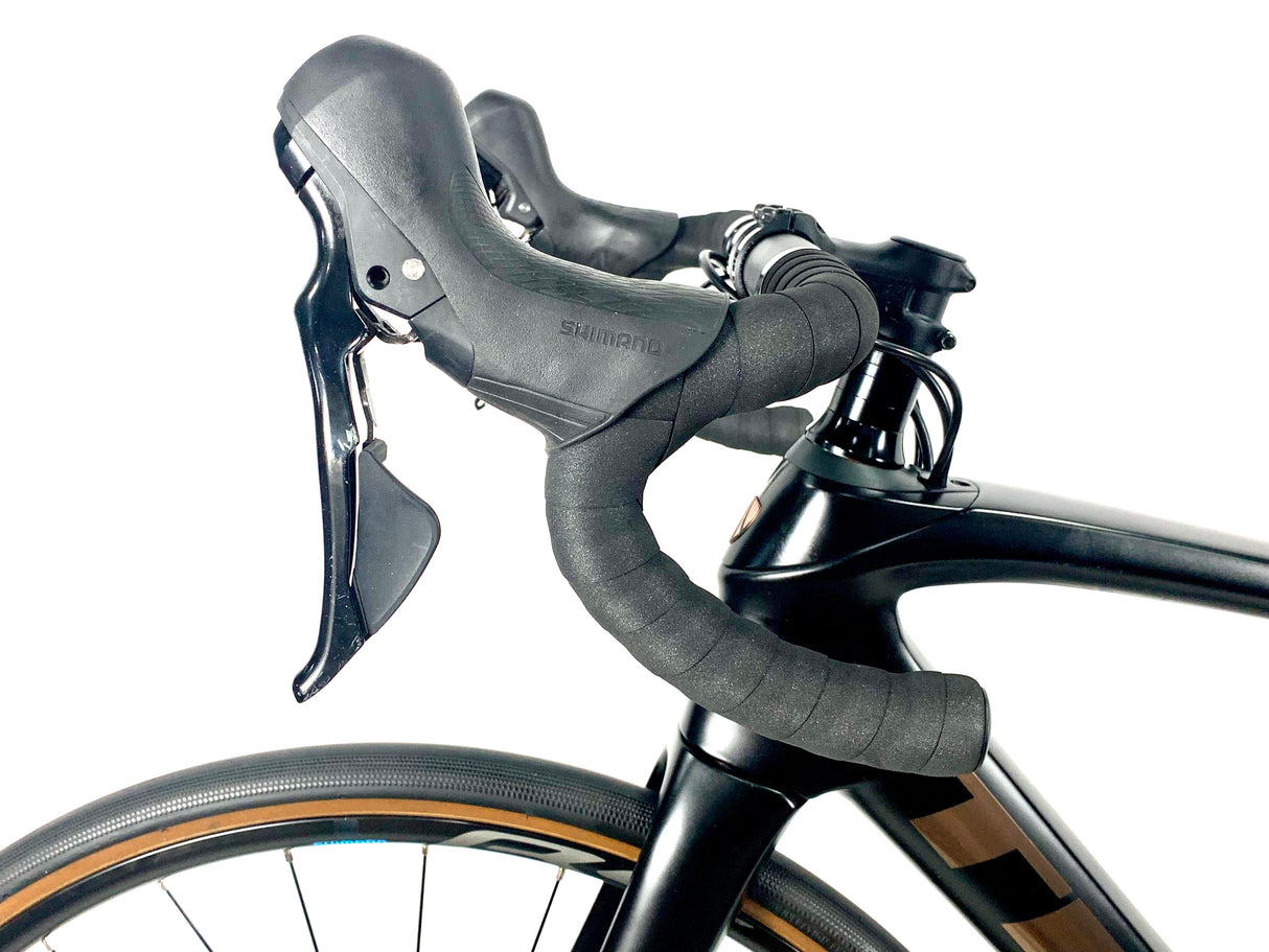 2021 Trek Domane SL 5 Disc Carbon Shimano 105 11 Speed Shimano Wheels Size: 52cm