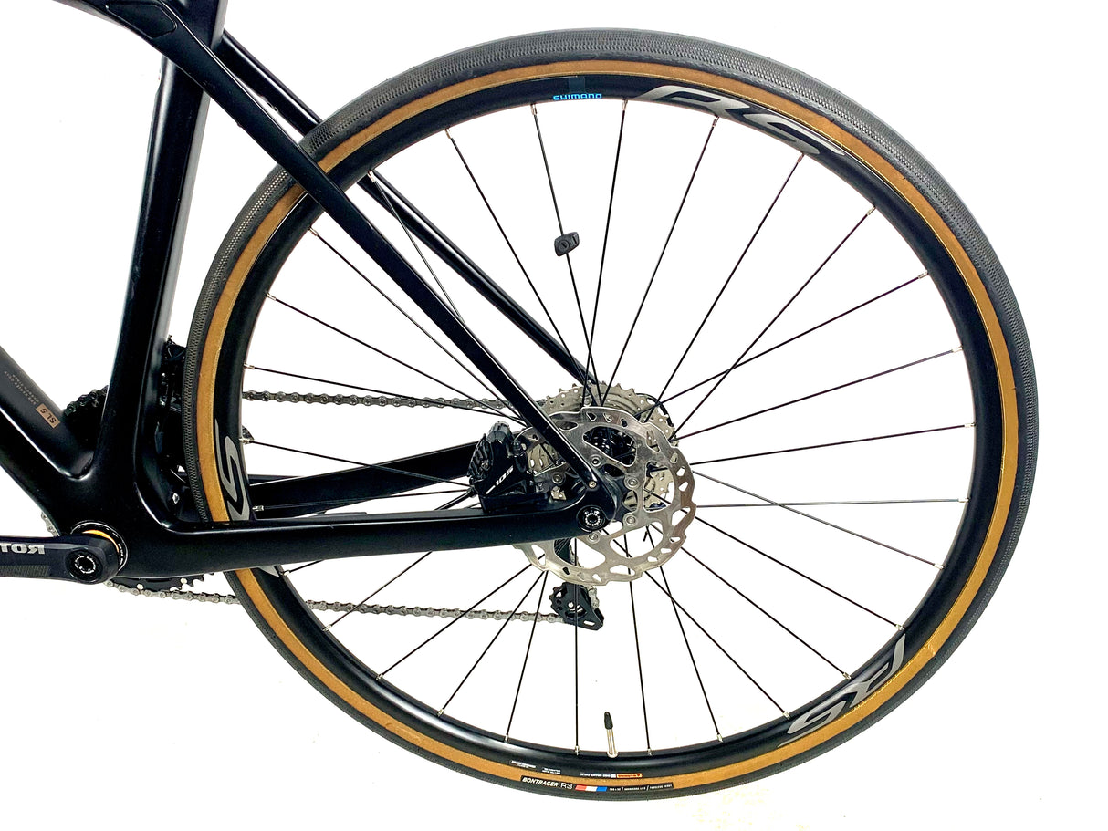 2021 Trek Domane SL 5 Disc Carbon Shimano 105 11 Speed Shimano Wheels Size: 52cm