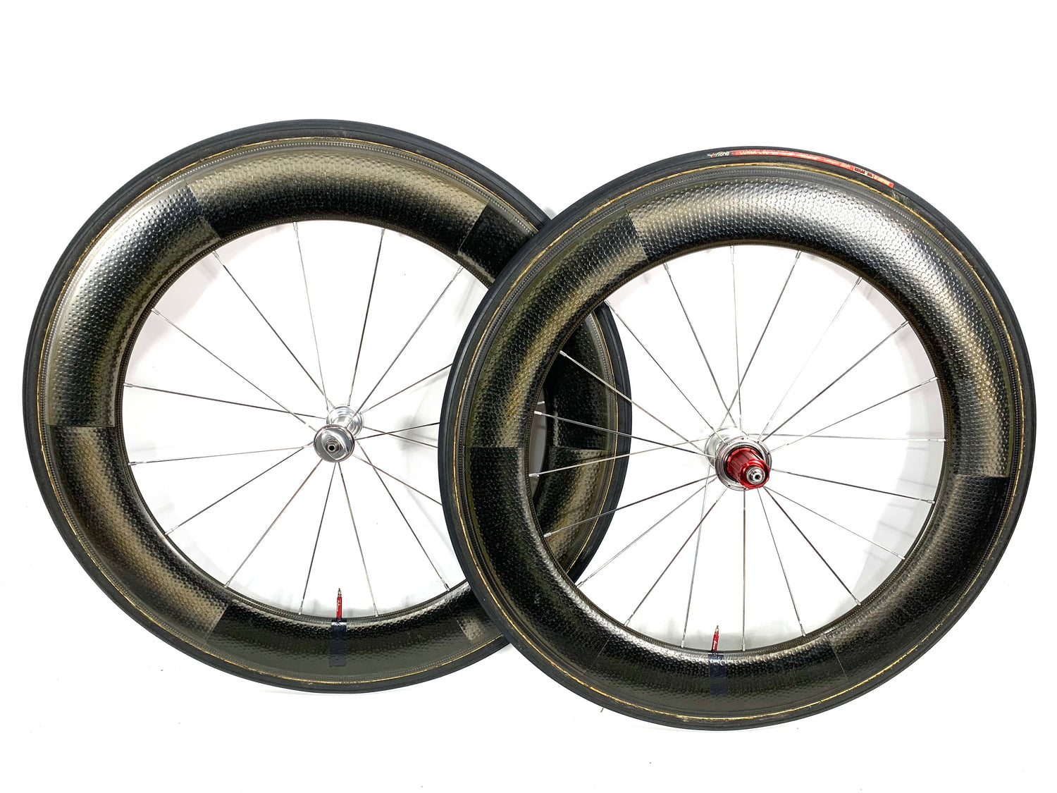 ZIPP 808 Firecrest Carbon Tubular Wheelset Shimano/Sram 9/10spd