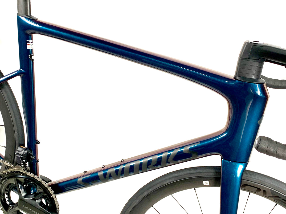 2025 Specialized S-Works Tarmac SL8 Ultegra Di2 Roval Carbon Wheels Size: 61cm (Preowned)