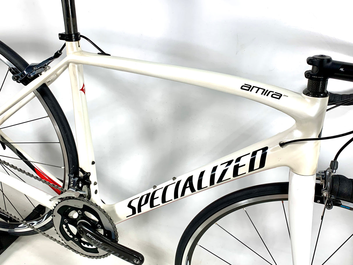 2014 Specialized Amira Pro Women's Carbon Road Bike SRAM Force 11 Speed Size: 56cm