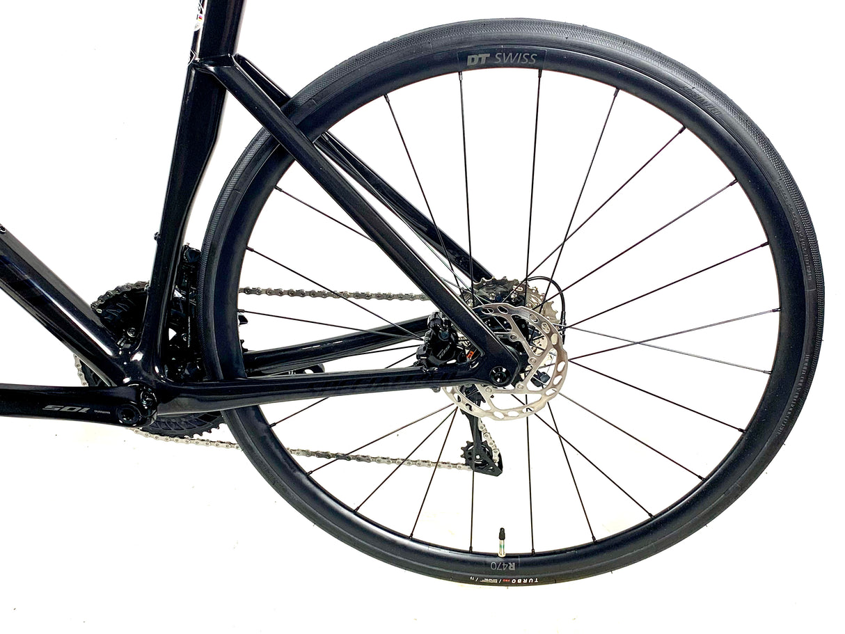 2025 Specialized Tarmac SL7 Sport Shimano 105 12-Speed DT Swiss Wheels Size: 56cm