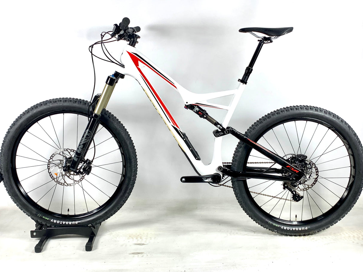 2016 Specialized Stumpjumper FSR Comp Carbon SRAM GX 1X11 Roval Wheels Size: XL