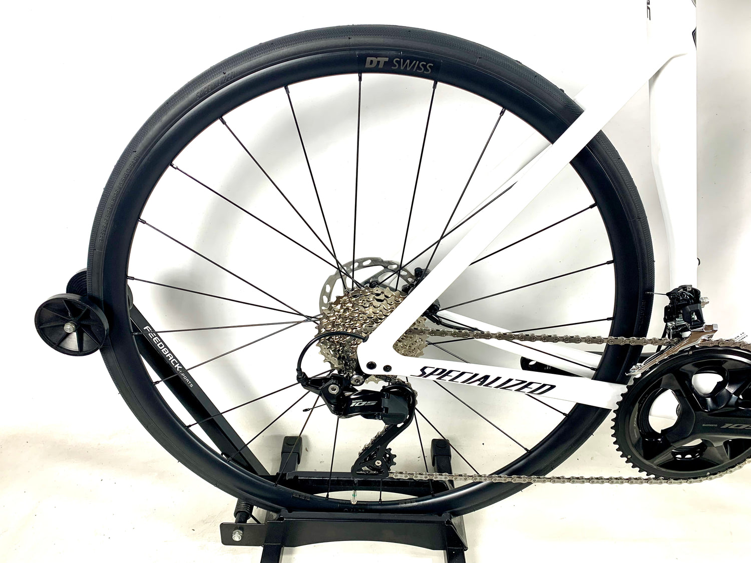 2026 Specialized Tarmac SL7 Sport Shimano 105 12-Speed DT Swiss Wheels Size: 61cm (Preowned)