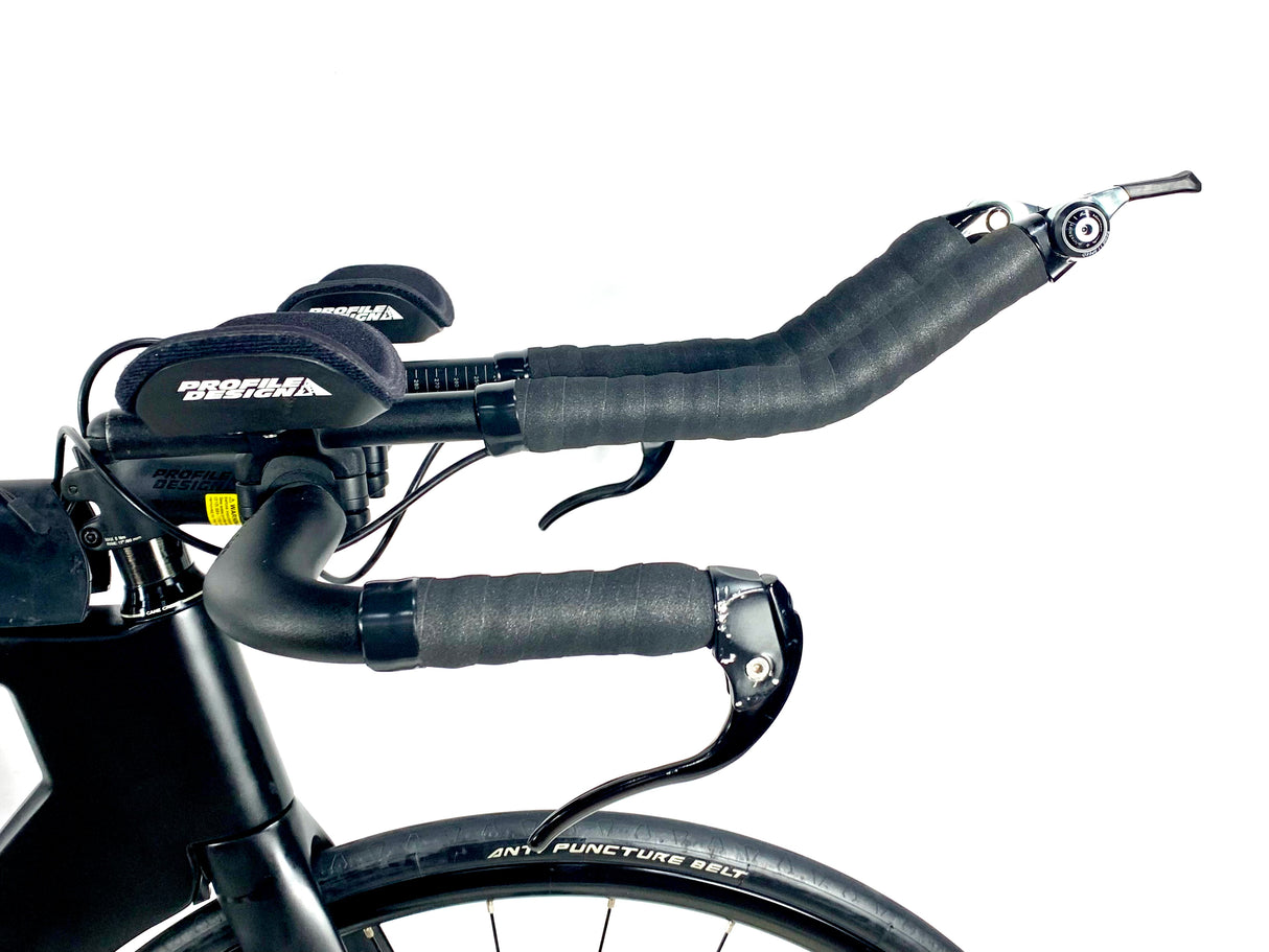 2020 Quintana Roo PRfour Tri Carbon 105 11 Speed Shimano Wheels Size: 52cm