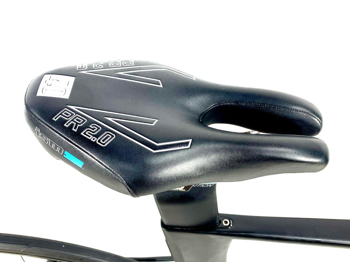 2020 Quintana Roo PRfour Tri Carbon 105 11 Speed Shimano Wheels Size: 52cm