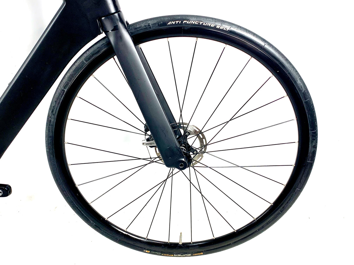 2020 Quintana Roo PRfour Tri Carbon 105 11 Speed Shimano Wheels Size: 52cm