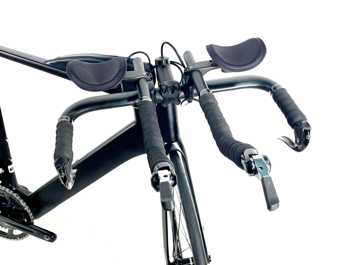 2020 Quintana Roo PRfour Tri Carbon 105 11 Speed Shimano Wheels Size: 52cm