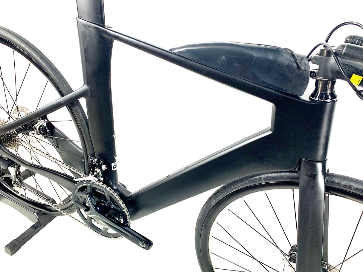 2020 Quintana Roo PRfour Tri Carbon 105 11 Speed Shimano Wheels Size: 52cm