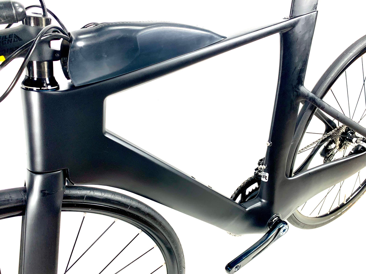 2020 Quintana Roo PRfour Tri Carbon 105 11 Speed Shimano Wheels Size: 52cm