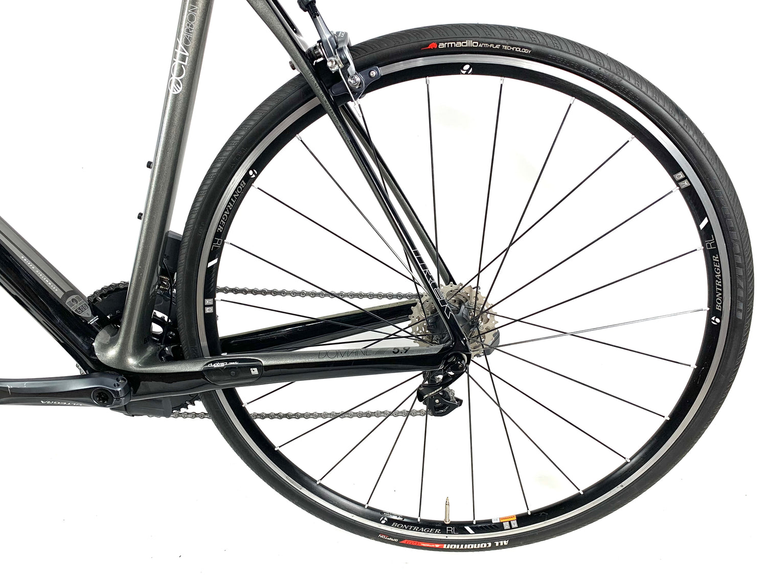 2013 Trek Domane 5.9 Carbon Ultegra Di2 10 Speed Bontrager Alloy Wheels Size: 60cm