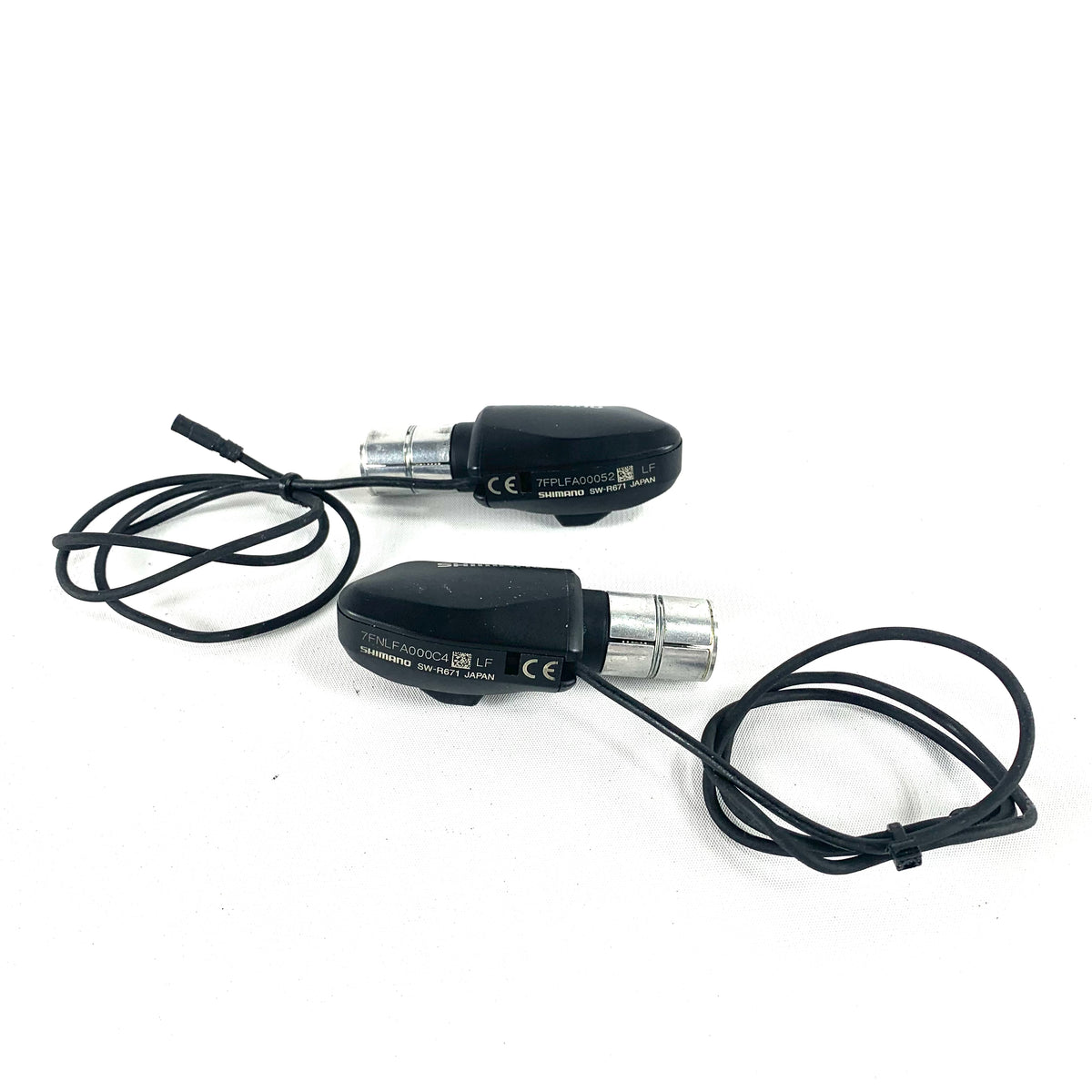 Shimano SW-R671 Aero Bar End Shifter Set 11 Speed Di2 Only Shimano SW-R671 Aero Bar End Shifter Set 11 Speed Di2 Only