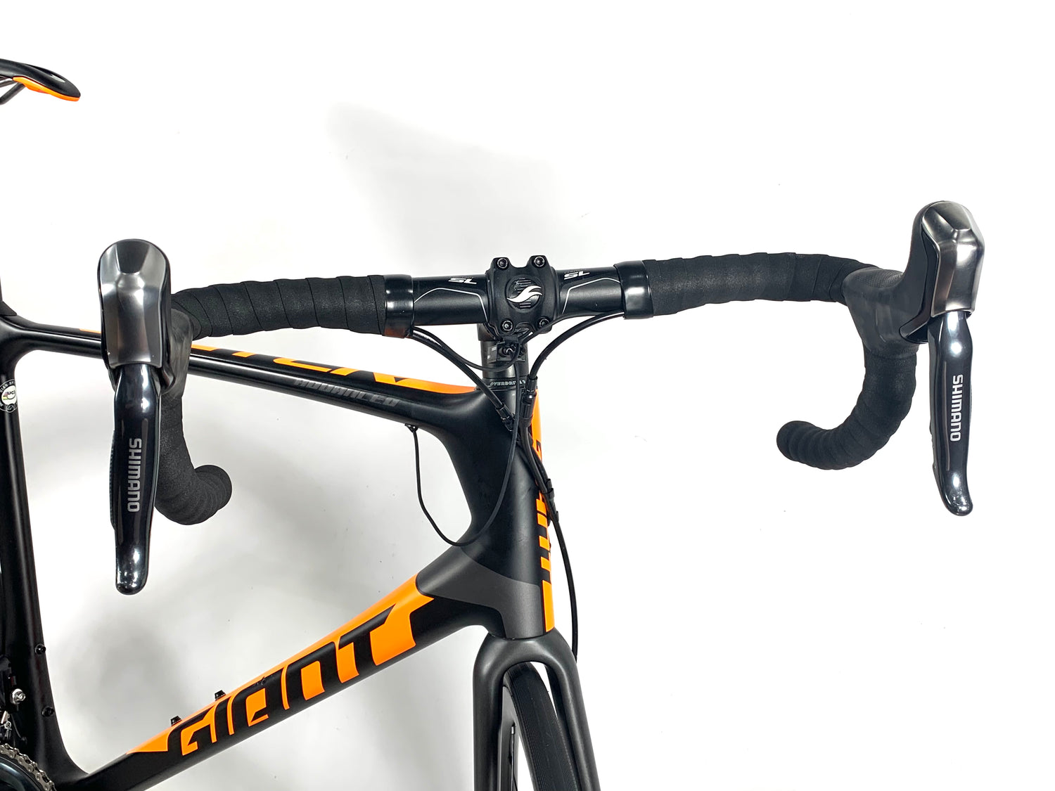 2017 Giant TCR Advanced Pro 1 Disc Carbon Ultegra Di2 Giant Carbon Wheels Size: Large