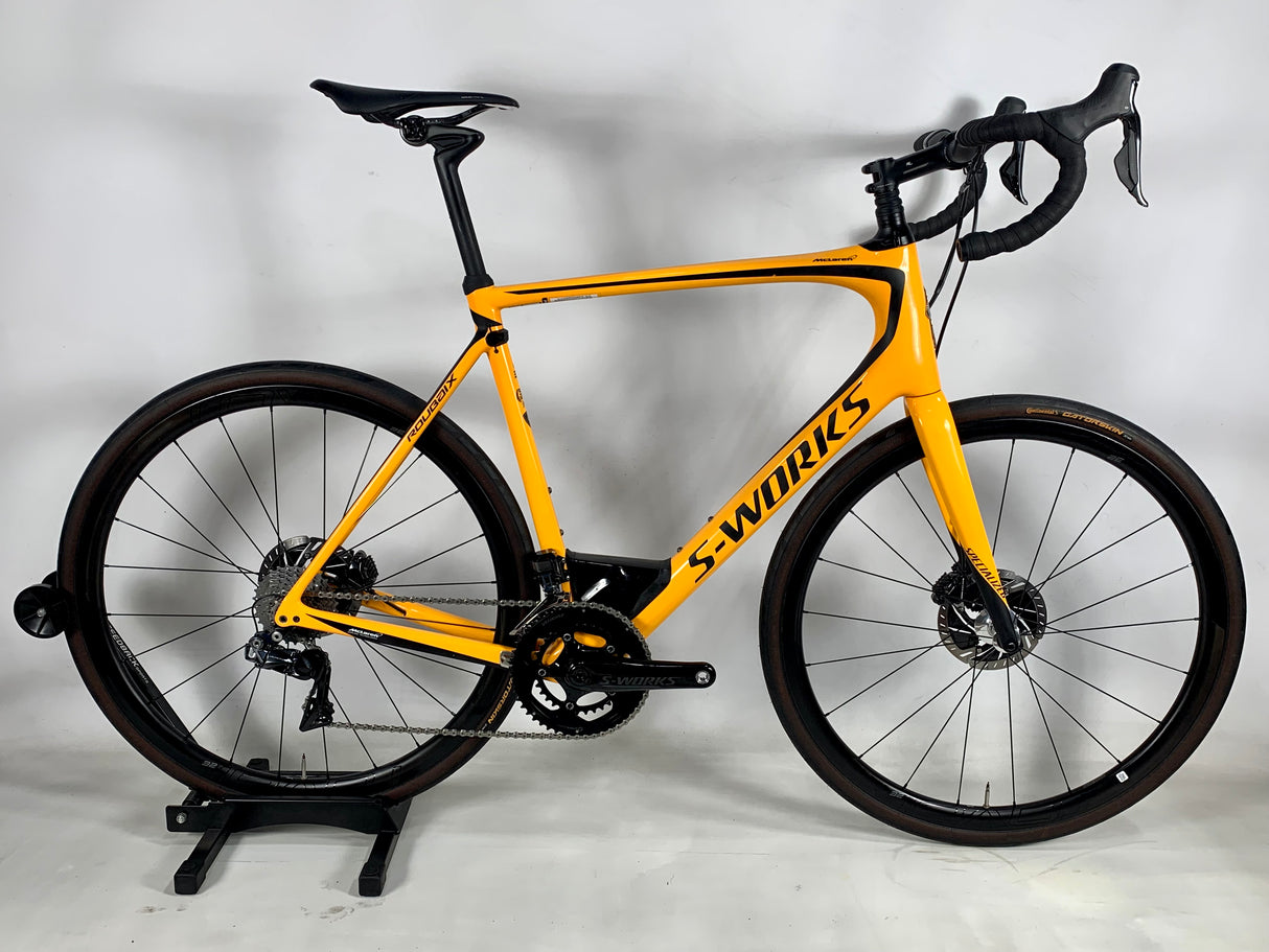 2018 Specialized S-Works Roubaix Dura Ace Di2 11 Speed Roval Carbon Wheels Size: 61cm