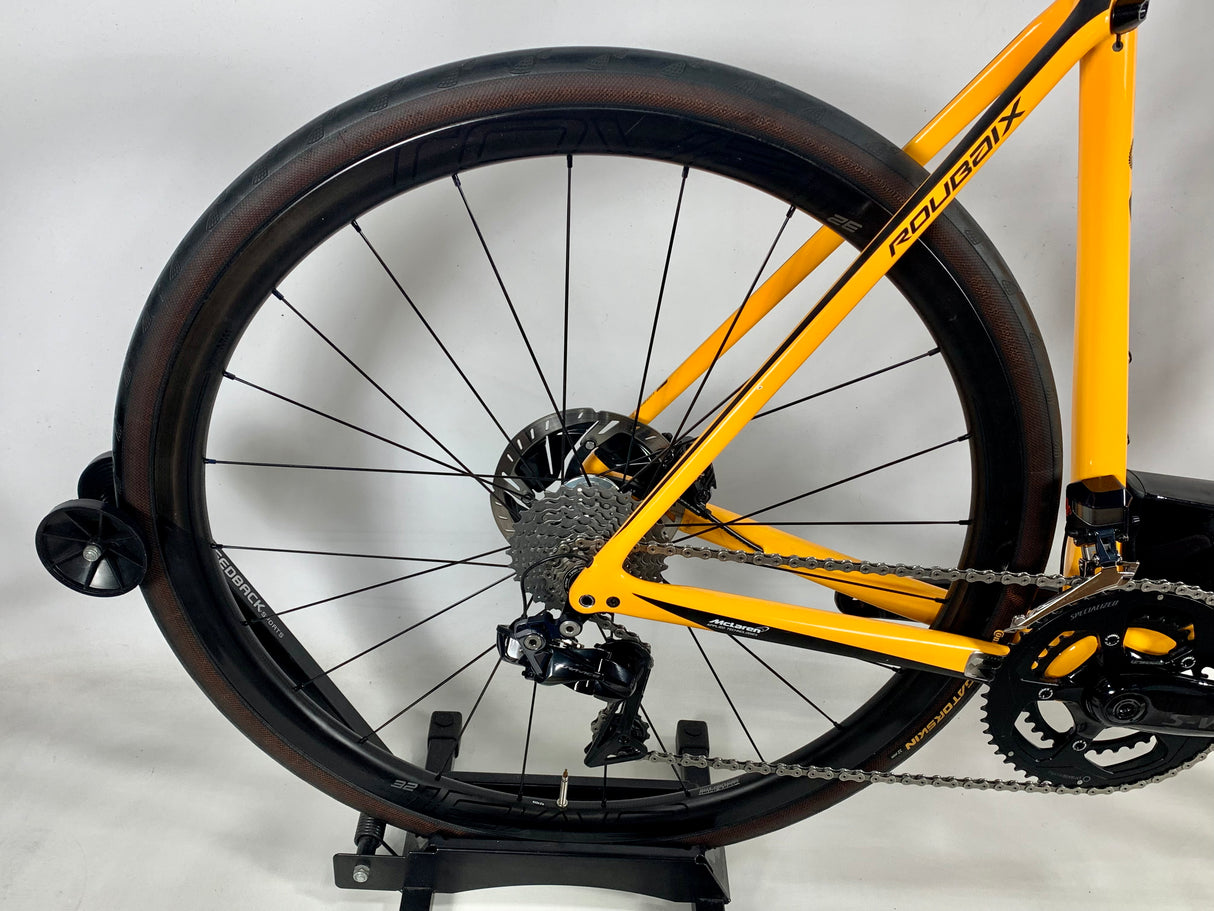 2018 Specialized S-Works Roubaix Dura Ace Di2 11 Speed Roval Carbon Wheels Size: 61cm