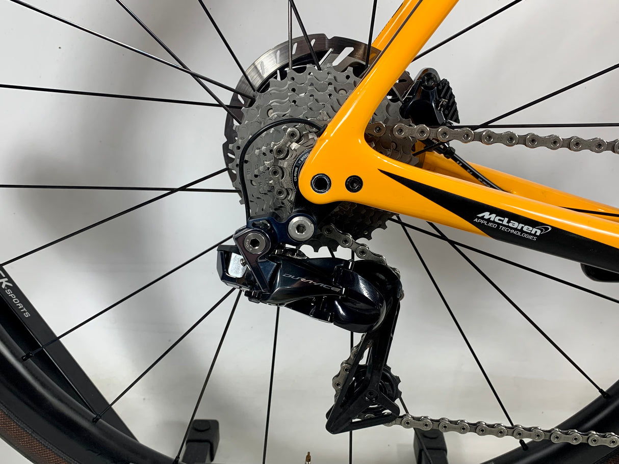 2018 Specialized S-Works Roubaix Dura Ace Di2 11 Speed Roval Carbon Wheels Size: 61cm