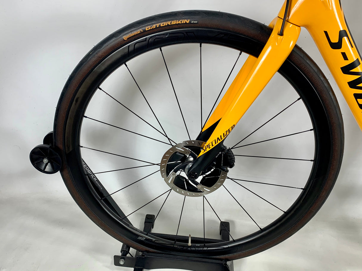2018 Specialized S-Works Roubaix Dura Ace Di2 11 Speed Roval Carbon Wheels Size: 61cm