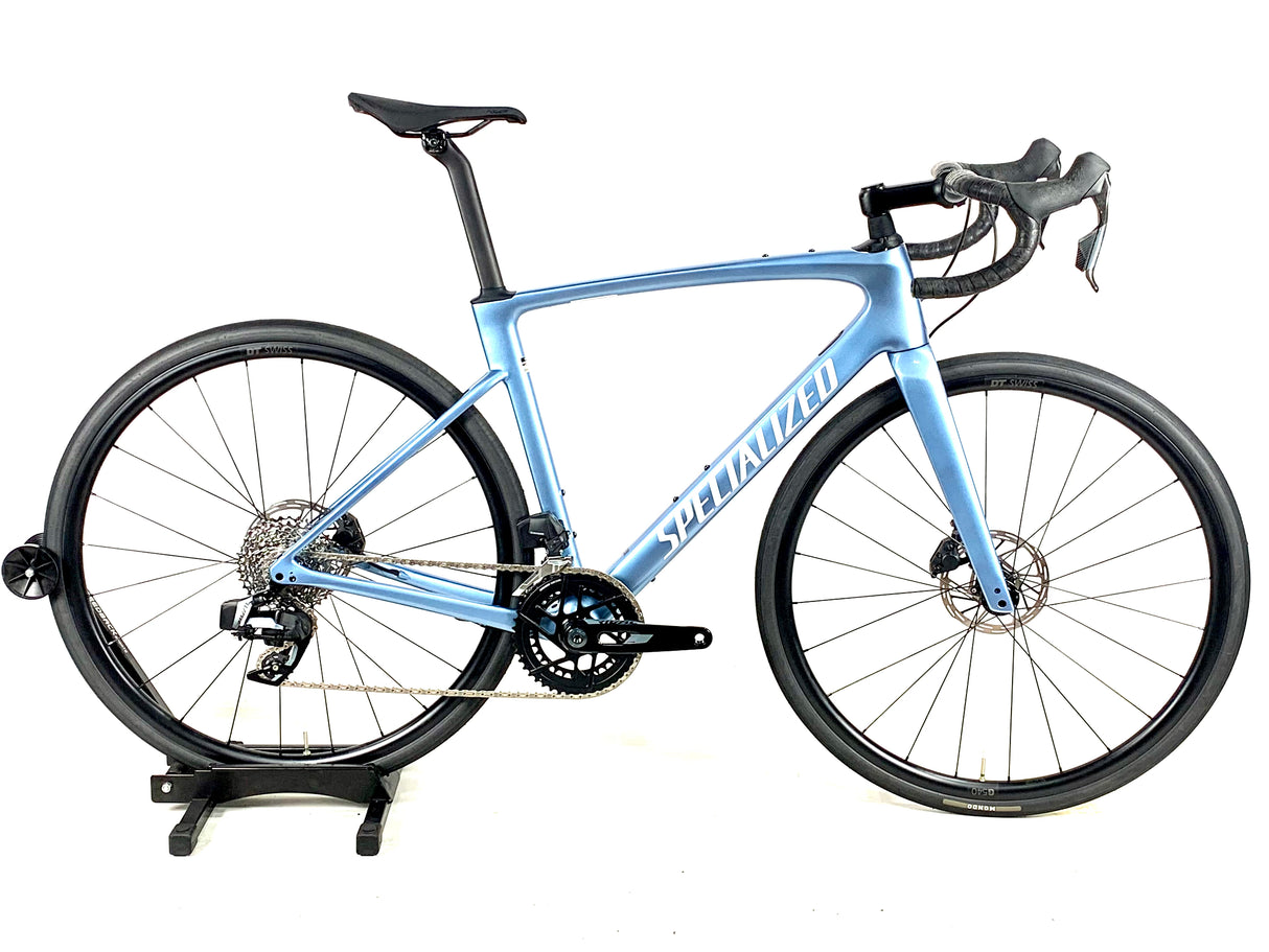 2026 Specialized Roubaix SL8 Comp Rival AXS 12 Speed DT Swiss Wheels Size: 56cm (Preowned)