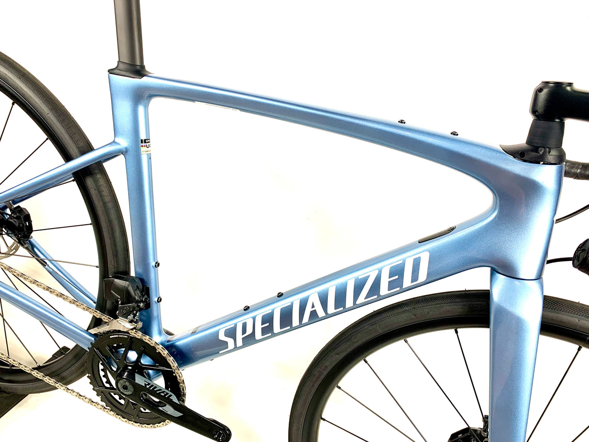 2026 Specialized Roubaix SL8 Comp Rival AXS 12 Speed DT Swiss Wheels Size: 56cm (Preowned)