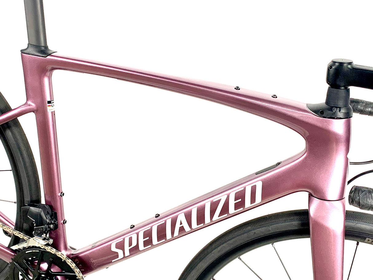 2026 Specialized Roubaix SL8 Comp Rival AXS 12 Speed DT Swiss Wheels Size: 56cm (Preowned)