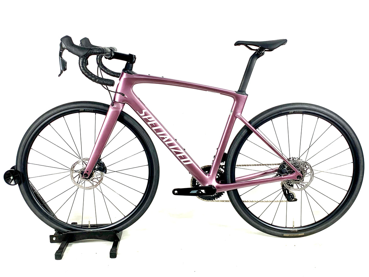 2026 Specialized Roubaix SL8 Comp Rival AXS 12 Speed DT Swiss Wheels Size: 56cm (Preowned)