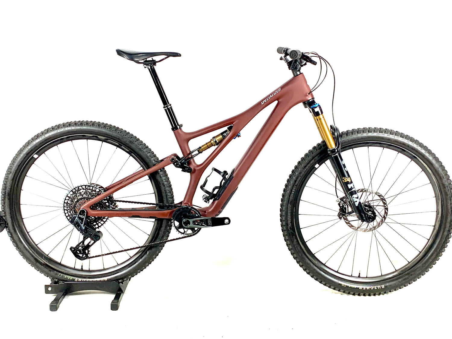 2024 Specialized Stumpjumper Pro Sram X0 AXS 1X12 Roval Carbon Wheels Size: S3 (Preowned)