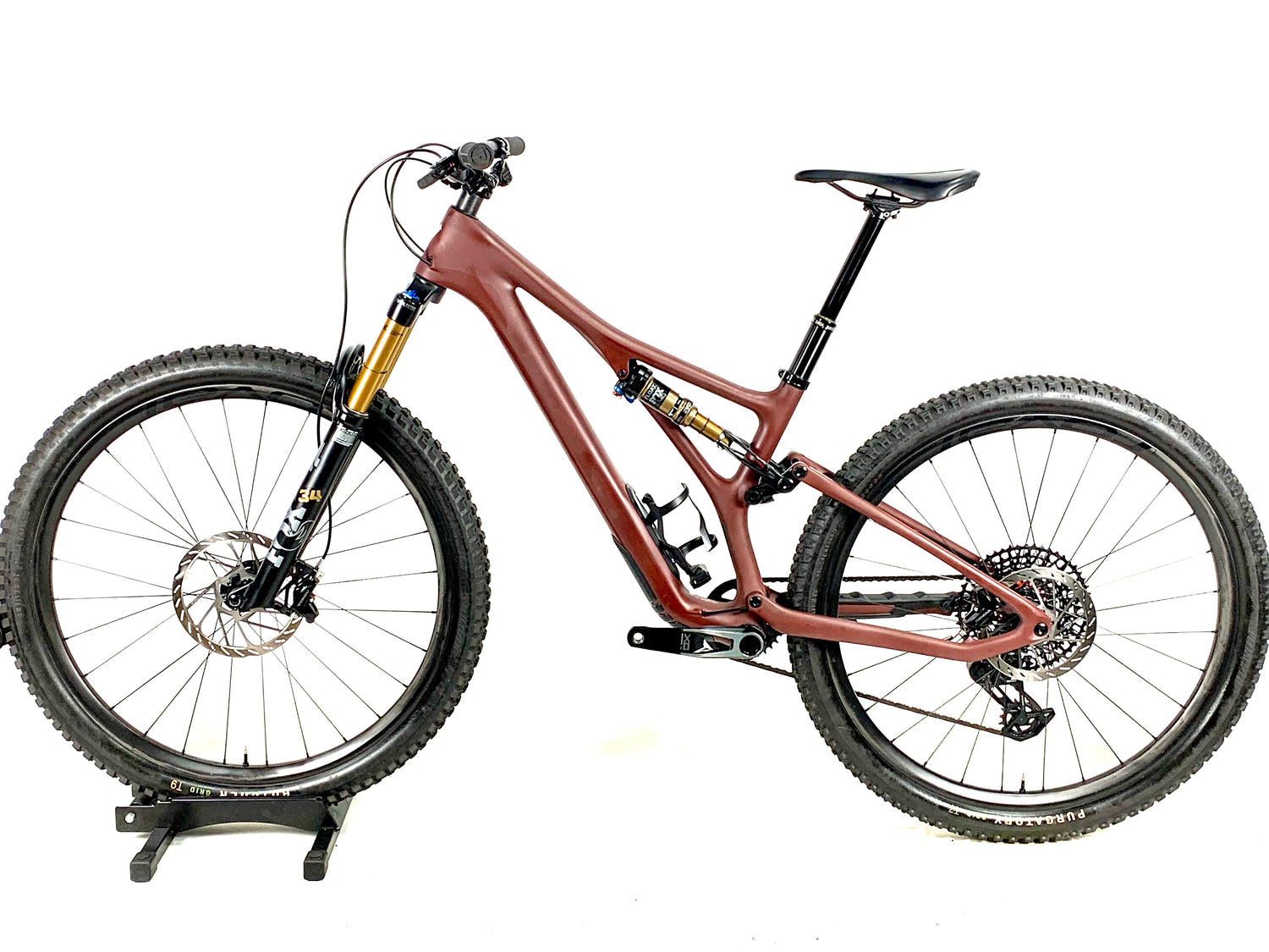 2024 Specialized Stumpjumper Pro Sram X0 AXS 1X12 Roval Carbon Wheels Size: S3 (Preowned)