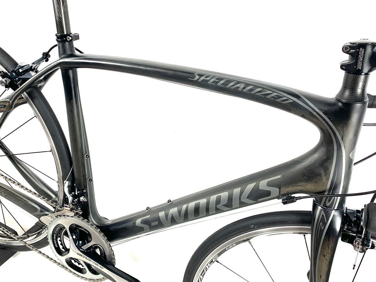 Specialized S-Works Roubaix SL2 Dura Ace 11 Speed Shimano C24 Wheels Size: 56cm