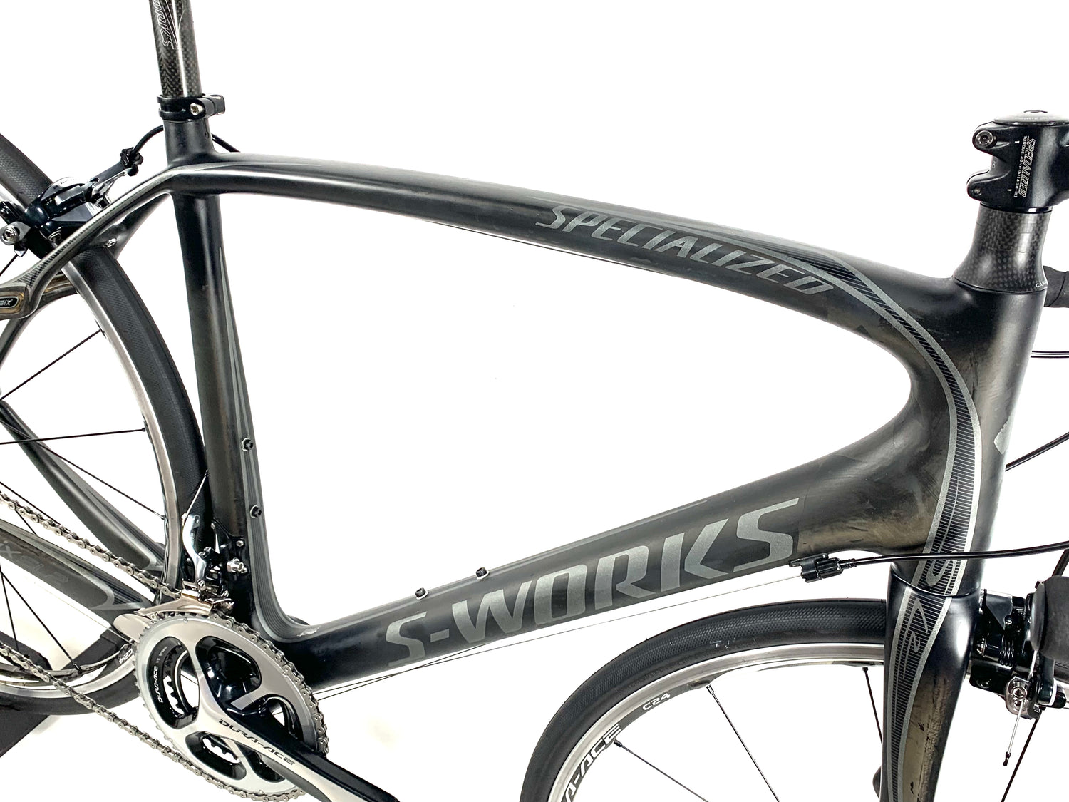 Specialized S-Works Roubaix SL2 Dura Ace 11 Speed Shimano C24 Wheels Size: 56cm