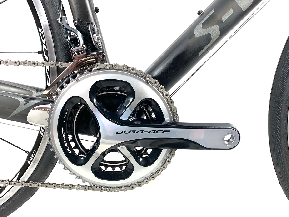 Specialized S-Works Roubaix SL2 Dura Ace 11 Speed Shimano C24 Wheels Size: 56cm