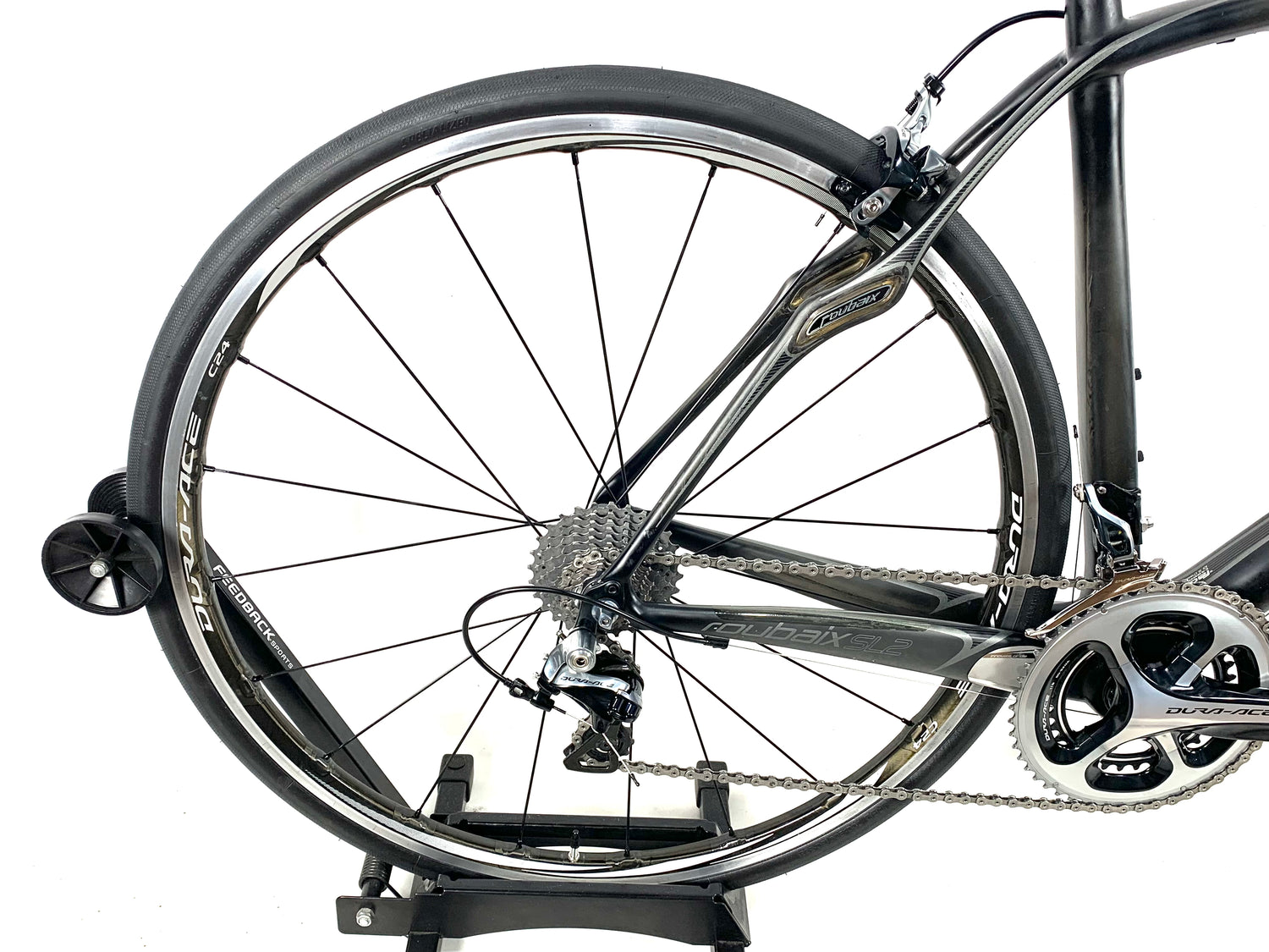 Specialized S-Works Roubaix SL2 Dura Ace 11 Speed Shimano C24 Wheels Size: 56cm