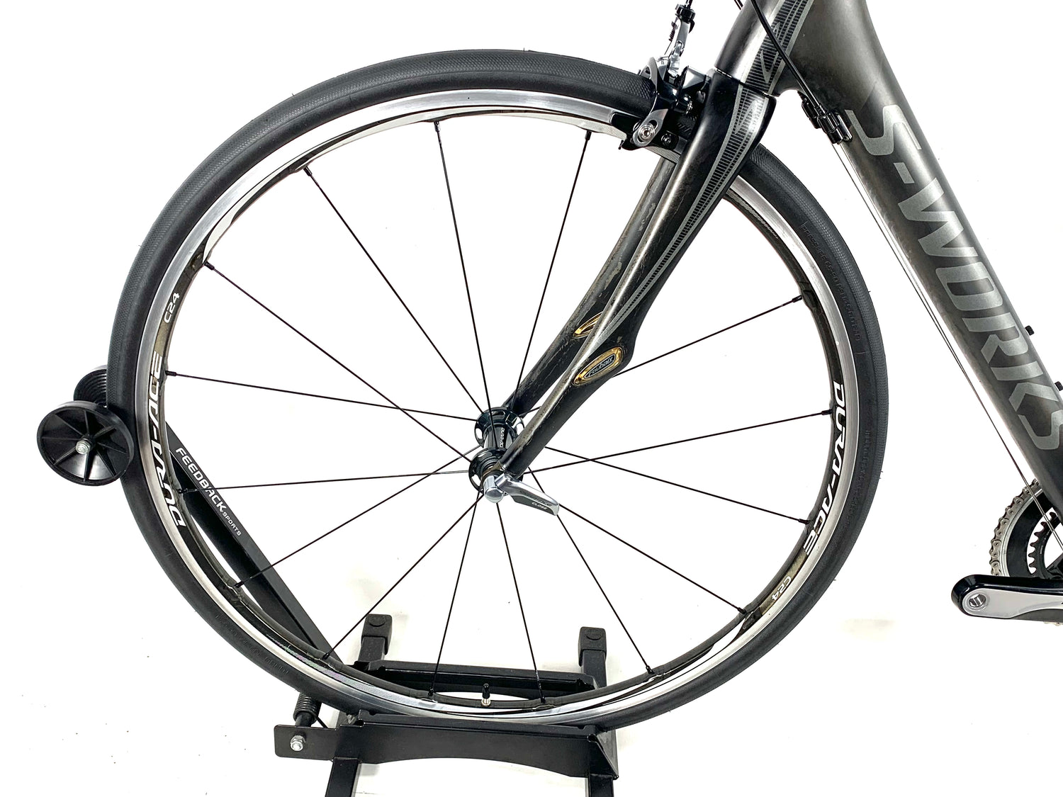 Specialized S-Works Roubaix SL2 Dura Ace 11 Speed Shimano C24 Wheels Size: 56cm