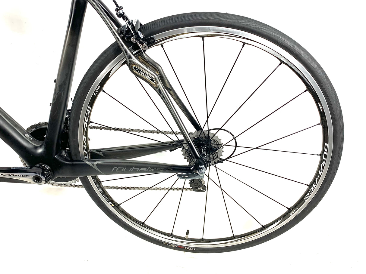 Specialized S-Works Roubaix SL2 Dura Ace 11 Speed Shimano C24 Wheels Size: 56cm