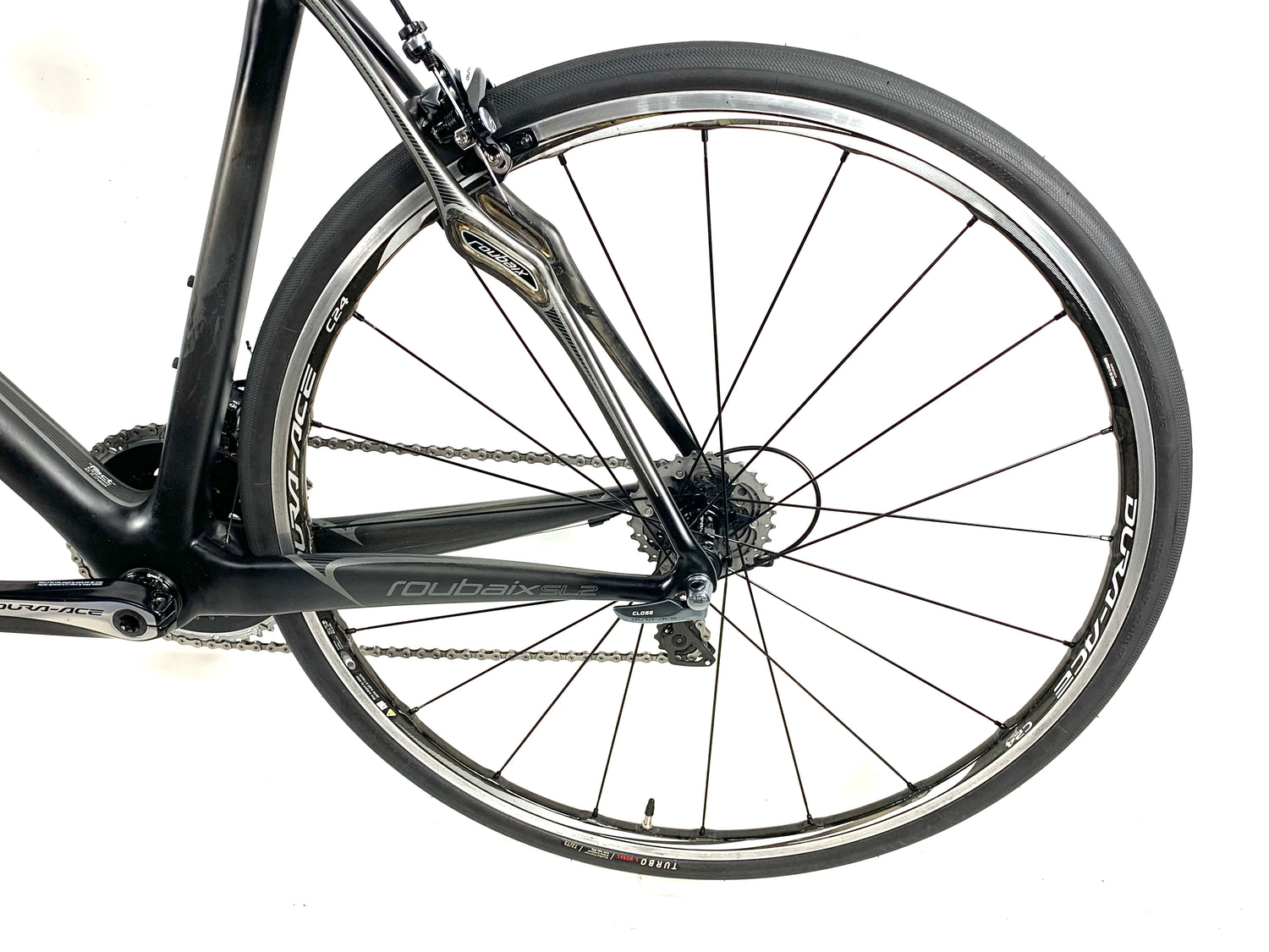 Specialized S-Works Roubaix SL2 Dura Ace 11 Speed Shimano C24 Wheels Size: 56cm