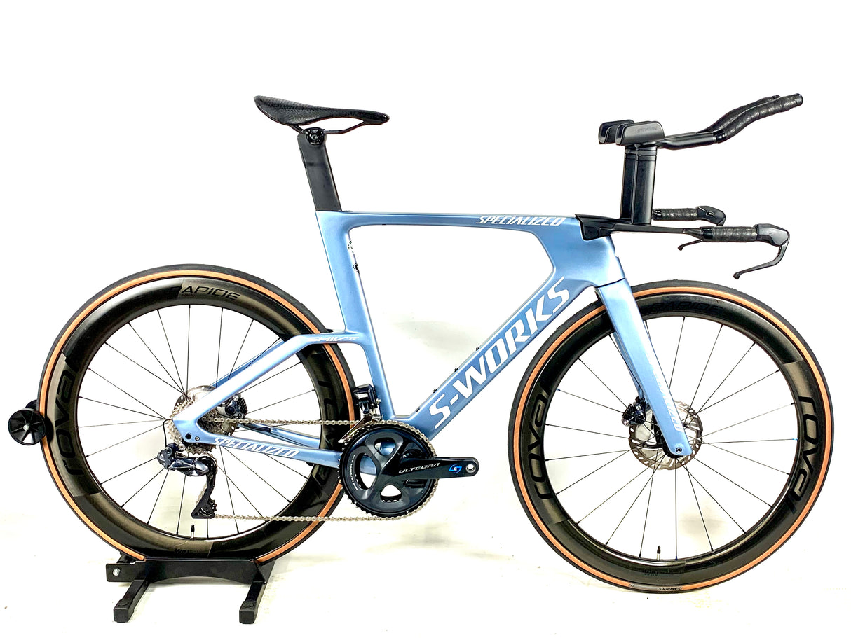 2025 Specialized S-Works Shiv TT Ultegra Di2 Roval Wheels Size: M (Preowned)