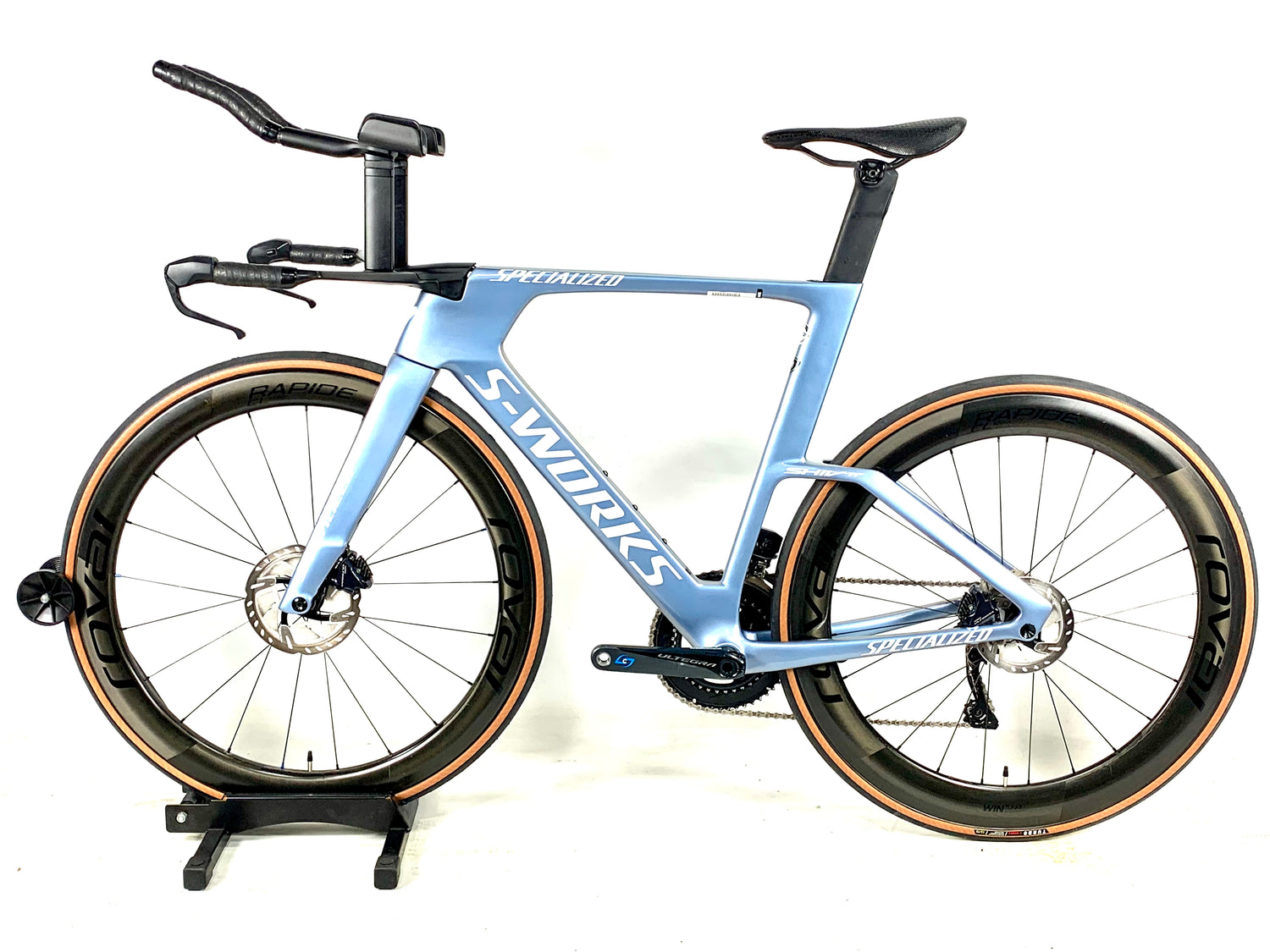 2025 Specialized S-Works Shiv TT Ultegra Di2 Roval Wheels Size: M (Preowned)