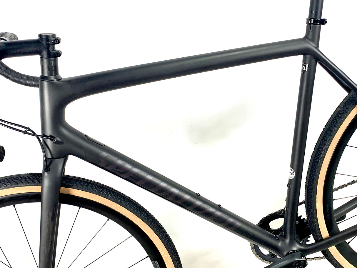 2026 Specialized Crux Expert GRX Di2 1X12 Roval Wheels Size: 58cm (Preowned)