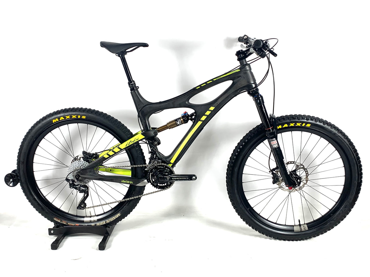 2014 Ibis Mojo HDR 650b Carbon Shimano XT 2X10 Speed Ibis 27.5 Carbon Wheels Size: L