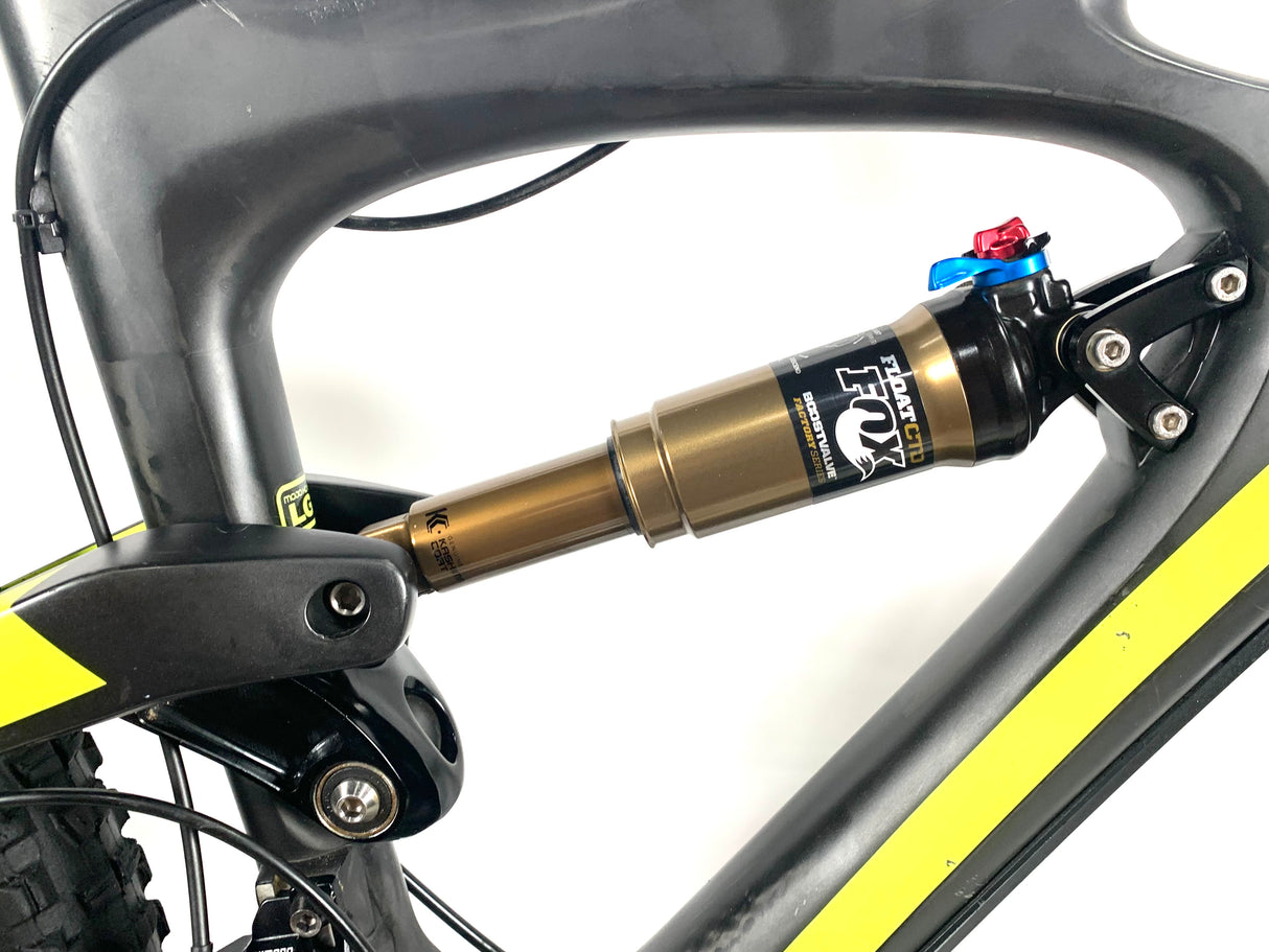 2014 Ibis Mojo HDR 650b Carbon Shimano XT 2X10 Speed Ibis 27.5 Carbon Wheels Size: L