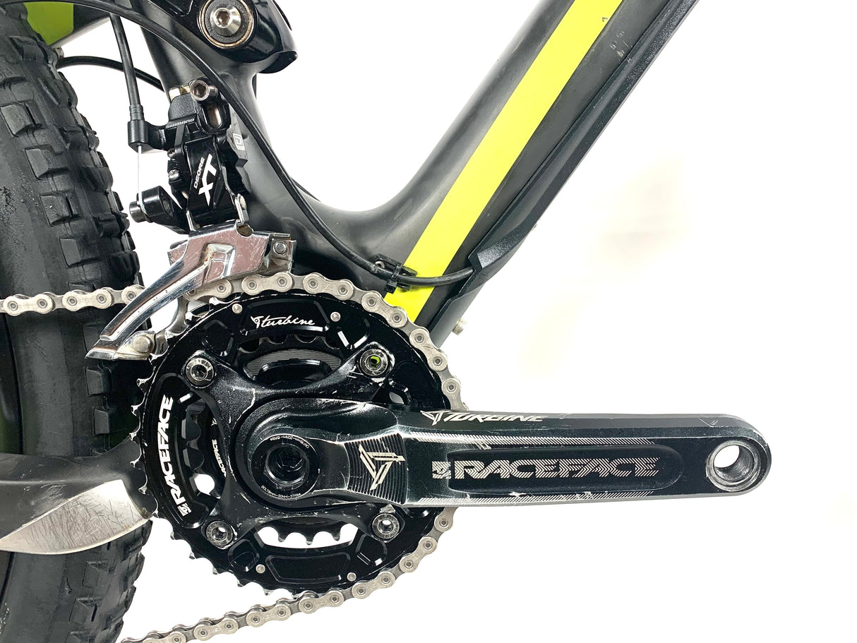 2014 Ibis Mojo HDR 650b Carbon Shimano XT 2X10 Speed Ibis 27.5 Carbon Wheels Size: L