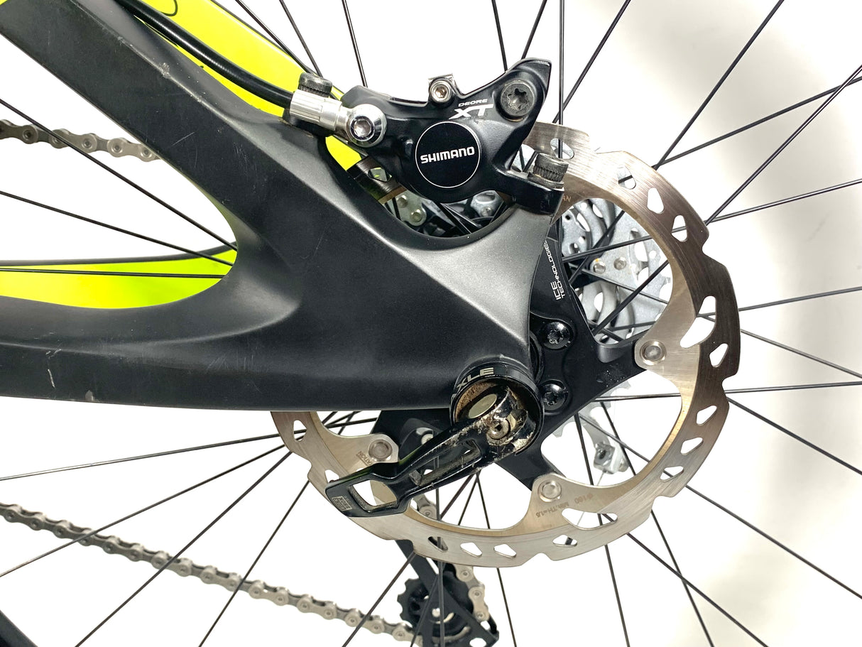 2014 Ibis Mojo HDR 650b Carbon Shimano XT 2X10 Speed Ibis 27.5 Carbon Wheels Size: L